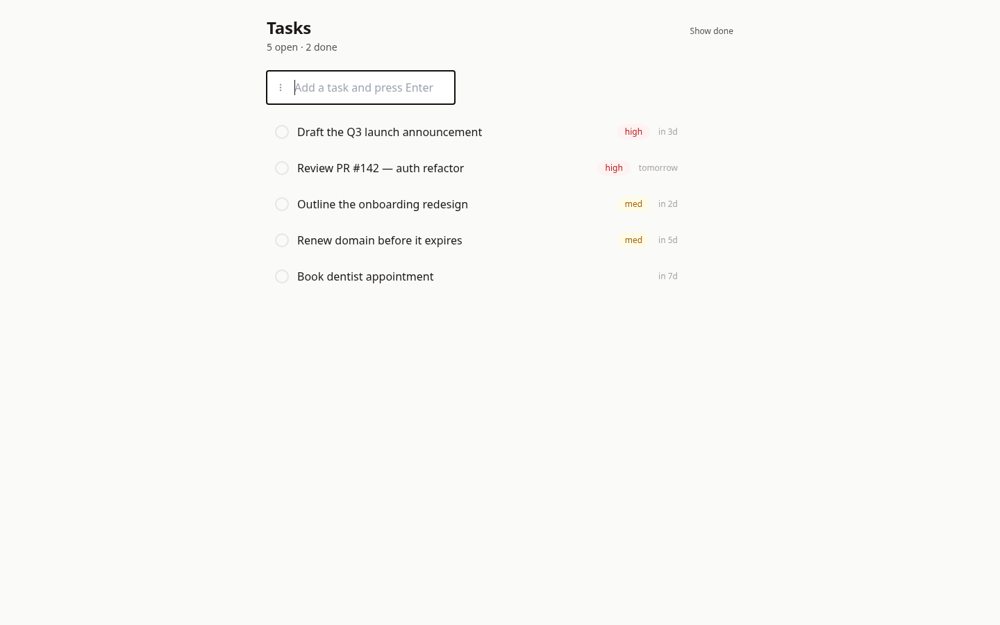 Personal App