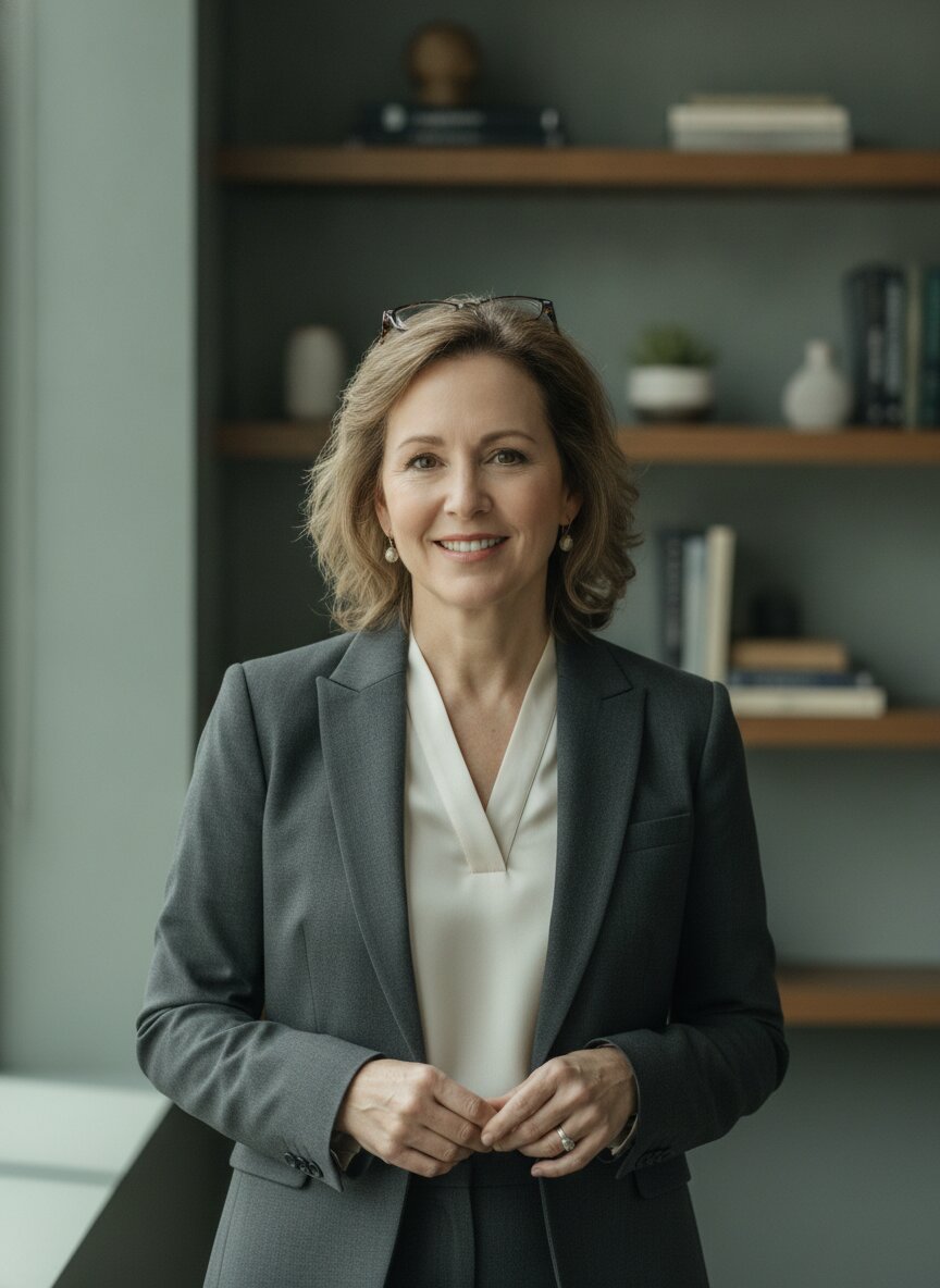 Diane Wexler, CPA, in the Abacus office