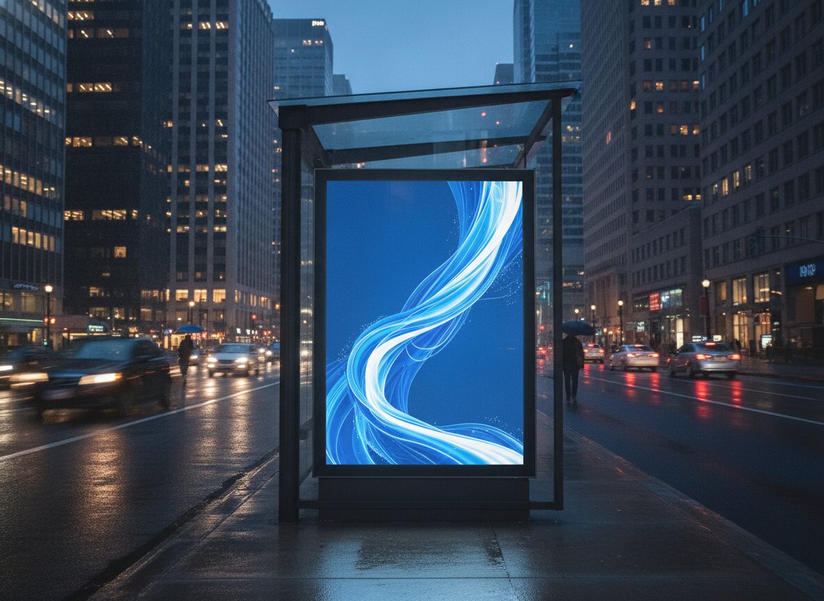 Tidal Energy out-of-home campaign