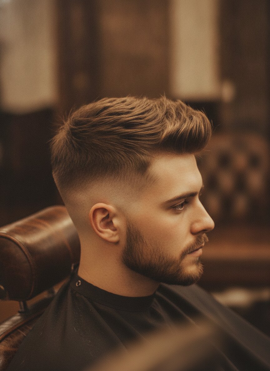 Textured crop, profile