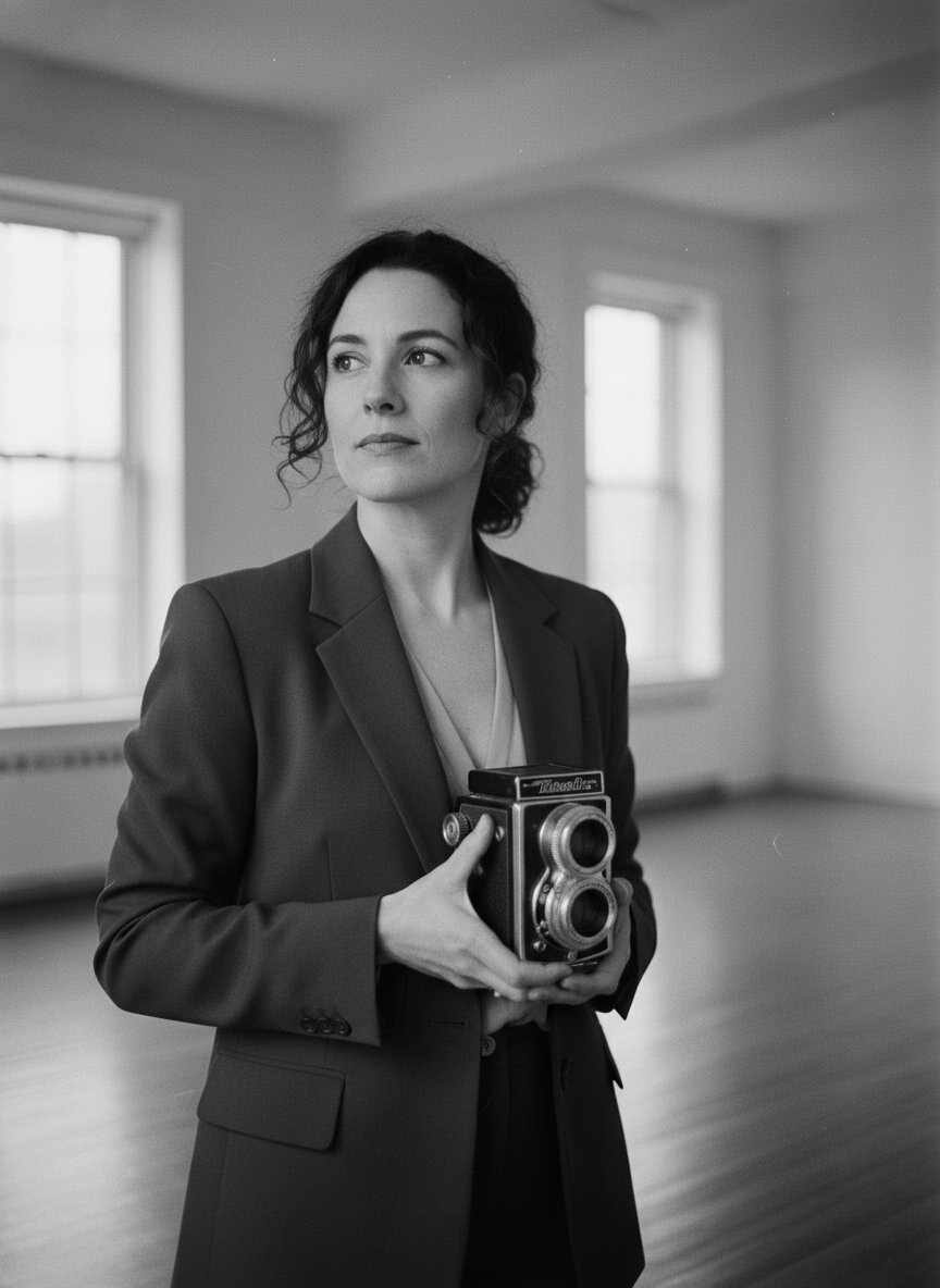 Selene Marsh, self-portrait